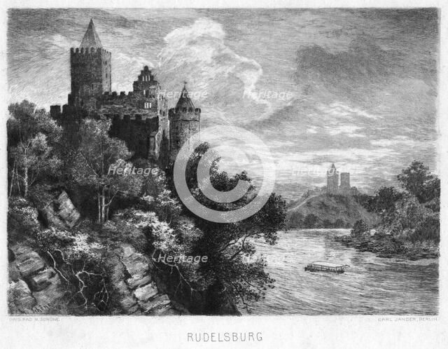 Rudelsburg, Germany, c1900. Artist: Carl Jander