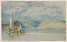 Rudesheim 1817. Creator: JMW Turner