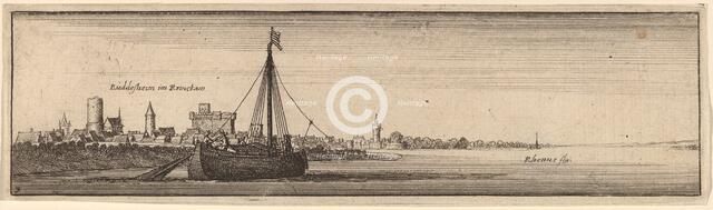 Rudesheim, c. 1632/1636. Creator: Wenceslaus Hollar.