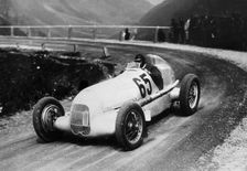 Rudolf Caracciola driving Mercedes-Benz W25 Grand Prix car, c1934-c1935