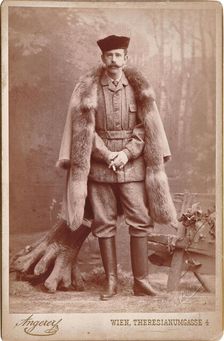 Rudolf, Crown Prince of Austria (1858-1889), 1889. Creator: Angerer, Victor (1839-1894)