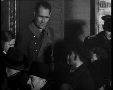 Rudolf Hess Collecting for Charity, 1930s. Creator: British Pathe Ltd