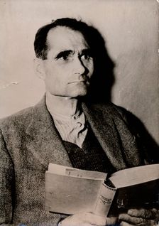 Rudolf Hess, former Nazi Deputy Leader, c1941-c1949(?). Creator: Unknown