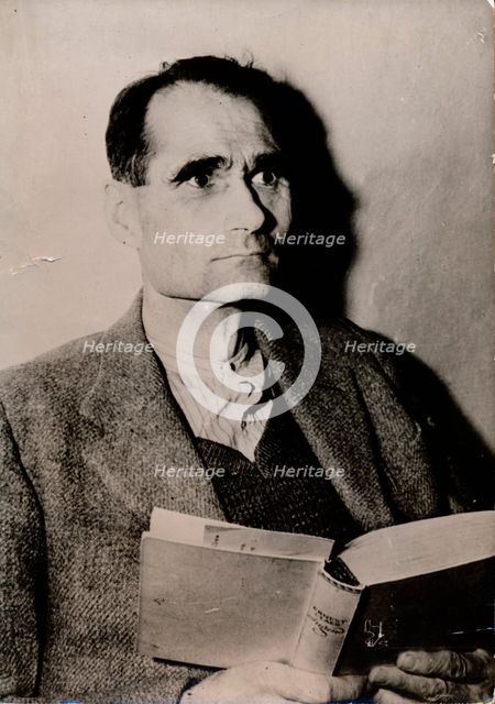 Rudolf Hess, former Nazi Deputy Leader, c1941-c1949(?). Creator: Unknown.