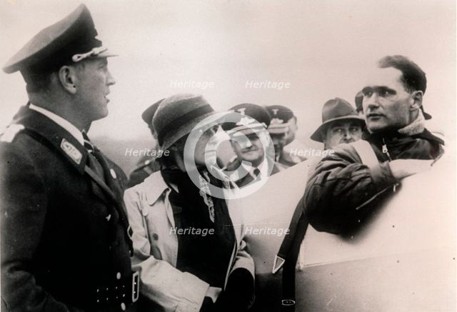 Rudolf Hess, Nazi Deputy Leader, 1934. Creator: Unknown.