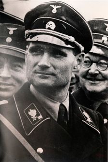 Rudolf Hess, Nazi Deputy Leader, in SS uniform, c1937. Creator: Unknown