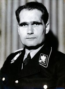 Rudolf Hess, Nazi Deputy Leader, World War II, c1941. Creator: Unknown