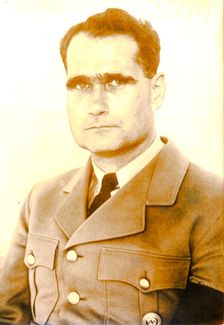 Rudolf Hess, Nazi Deputy Leader, World War II, c1933-c1941. Creator: Unknown