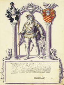 Rudolf Hohenzollern, about 1572. Creator: Jorg Ziegler