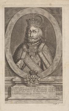 Rudolf I of Habsburg (1218-1291), King of the Romans. Creator: Krafft, Jan Lauwryn (1694-1768)