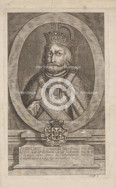Rudolf I of Habsburg (1218-1291), King of the Romans. Creator: Krafft, Jan Lauwryn (1694-1768).