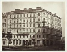 Rudolfs Platz No. 6, Zinshaus des Freyherrn J. von Mayer, 1860s. Creator: Unknown
