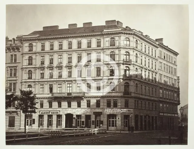 Rudolfs Platz No. 6, Zinshaus des Freyherrn J. von Mayer, 1860s. Creator: Unknown.