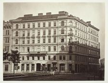 Rudolfs Platz No. 6, Zinshaus des Freyherrn J. von Mayer, 1860s. Creator: Unknown