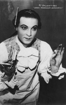 Rudolph Valentino (1895-1926), Italian actor, c1920s