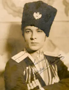 Rudolph Valentino (1895-1926), Italian actor, c1920s