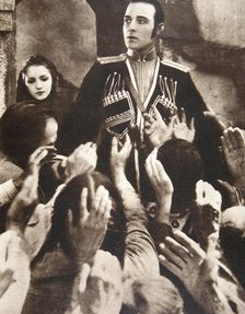 Rudolph Valentino, Italian actor and film star, 1926. Artist: S and G