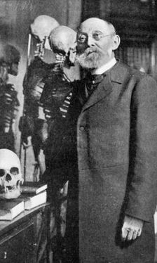Rudolph Virchow, German pathologist, 1902