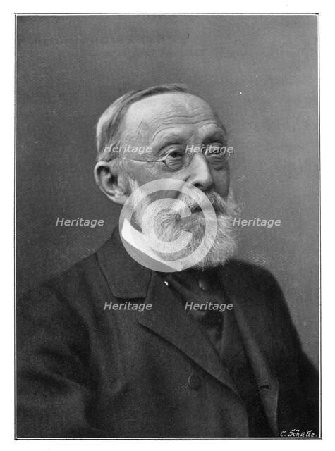 Rudolph Virchow, German pathologist, 1902.Artist: C Schutte
