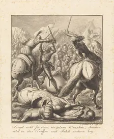 Rudolph of Hapsburg, 1783. Creator: Daniel Nikolaus Chodowiecki