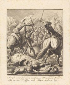 Rudolph of Hapsburg, 1783. Creator: Daniel Nikolaus Chodowiecki