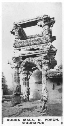 Rudra Mala, north porch, Siddhapur, India, c1925