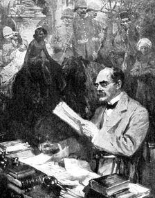 Rudyard Kipling 1923.Artist: LEA
