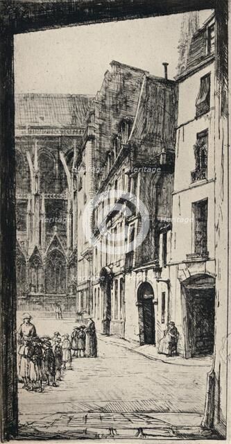 'Rue Massillon', 1915. Artist: Charles Heyman.