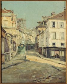 Rue Norvins in Montmartre, c1899. Creator: Charles Jean Coussediere