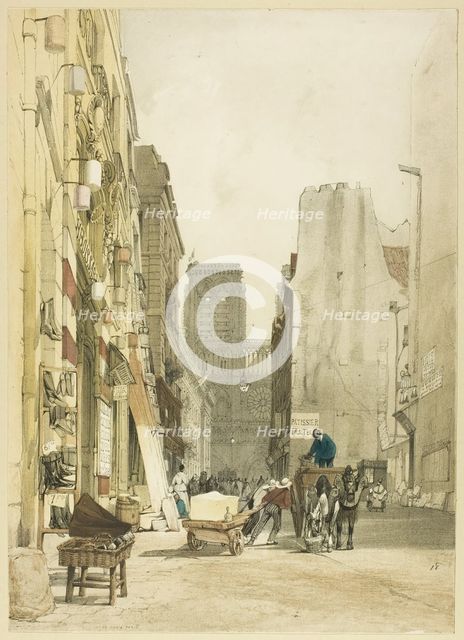 Rue Notre Dame, Paris, 1839. Creator: Thomas Shotter Boys.