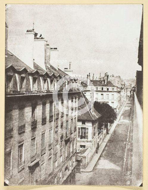 Rue Cambon, 1846, printed 1965. Creator: Hippolyte Bayard.