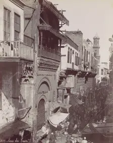 Rue du Caire, 1870s. Creator: Felix Bonfils