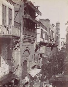 Rue du Caire, 1870s. Creator: Felix Bonfils