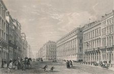 Rue du Chapeau Rouge, Bordeaux mid 19th century. Creator: Henry Adlard
