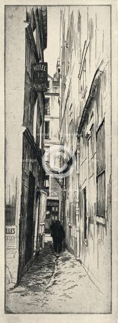 'Rue du Chat Qui Peche', 1915. Artist: Raymond Ray-Jones.