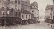 Rue du Haut-Pave (Pantheon in Distance), 1865-69. Creator: Charles Marville