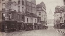 Rue du Haut-Pave (Pantheon in Distance), 1865-69. Creator: Charles Marville