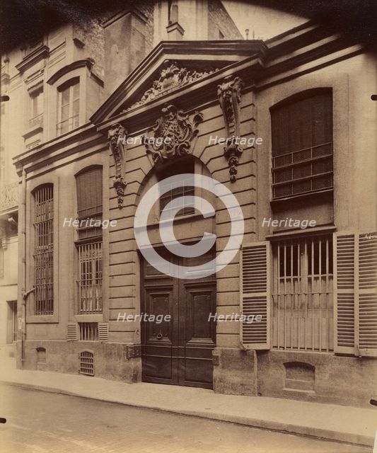 Rue du Regard, 1899. Creator: Eugène Atget (French, 1857-1927).