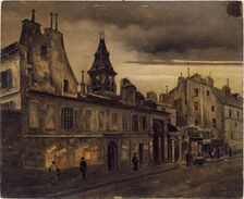 Rue Daubenton around 1902, c1902. Creator: Eugene de Menorval