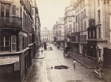 [Rue de Constantine], ca. 1865. Creator: Charles Marville