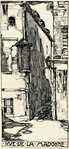 Rue de la Madonne 1915. Artist: Jessie Marion King