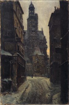 Rue de la Montagne-Saint-Geneviève, c1900. Creator: Germain Eugene Bonneton