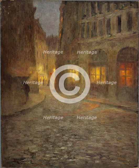 Rue de la Montagne-Sainte-Geneviève, c1902. Creator: Fernand Maillaud.