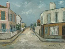 Rue de la Banlieue, 1912-1914. Creator: Maurice Utrillo