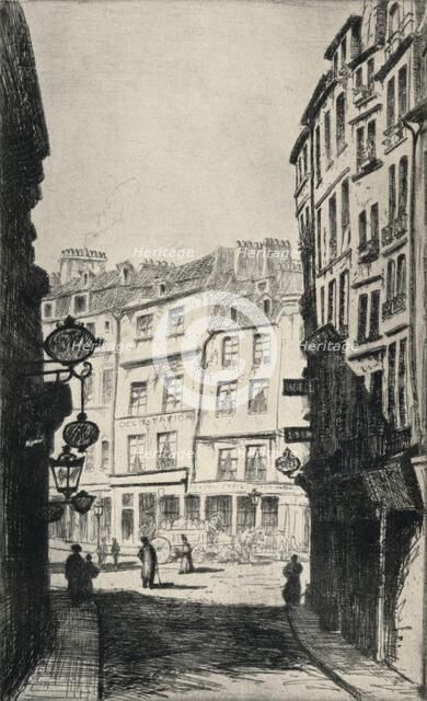 'Rue de La Harpe', 1915. Artist: George T Plowman.