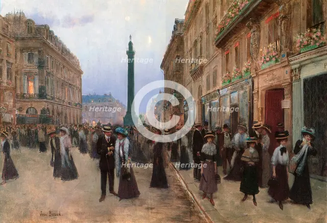 'Rue de la Paix, Paris', 1907.  Artist: Jean Beraud