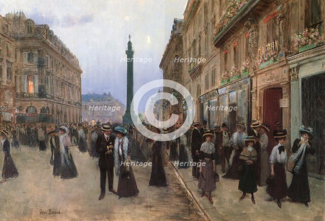 'Rue de la Paix, Paris', 1907.  Artist: Jean Beraud