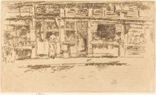 Rue de la Rochefoucault, 1893. Creator: James Abbott McNeill Whistler
