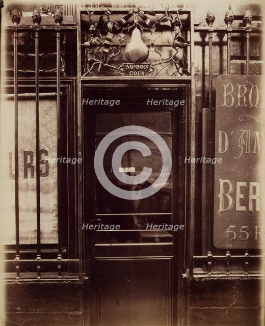 Rue des Haudriettes, 2 (Paris), 1901. Creator: Eugene Atget.