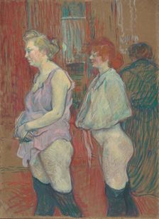 Rue des Moulins, 1894, 1894. Creator: Henri de Toulouse-Lautrec